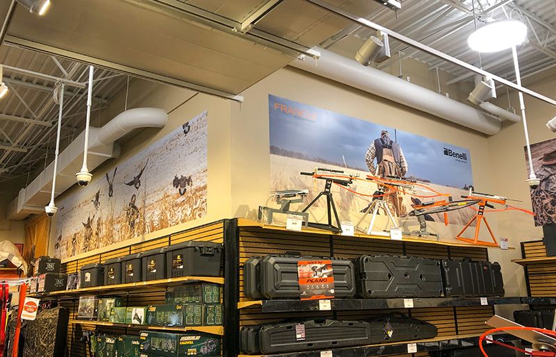 Vinyl Wall Graphics for SCHEELS in Overland Park, Kansas