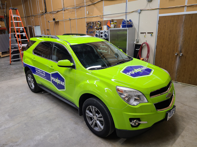 Chevy Equinox Wrap for Polestar HVAC in Merriam, Kansas