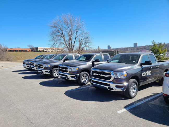 Vehicle Fleet Graphics for Centric Projects in Kansas City, Missouri