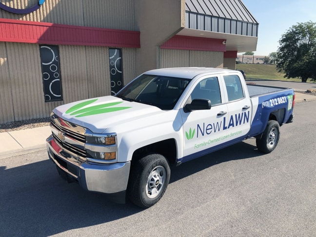 Partial Truck Wrap