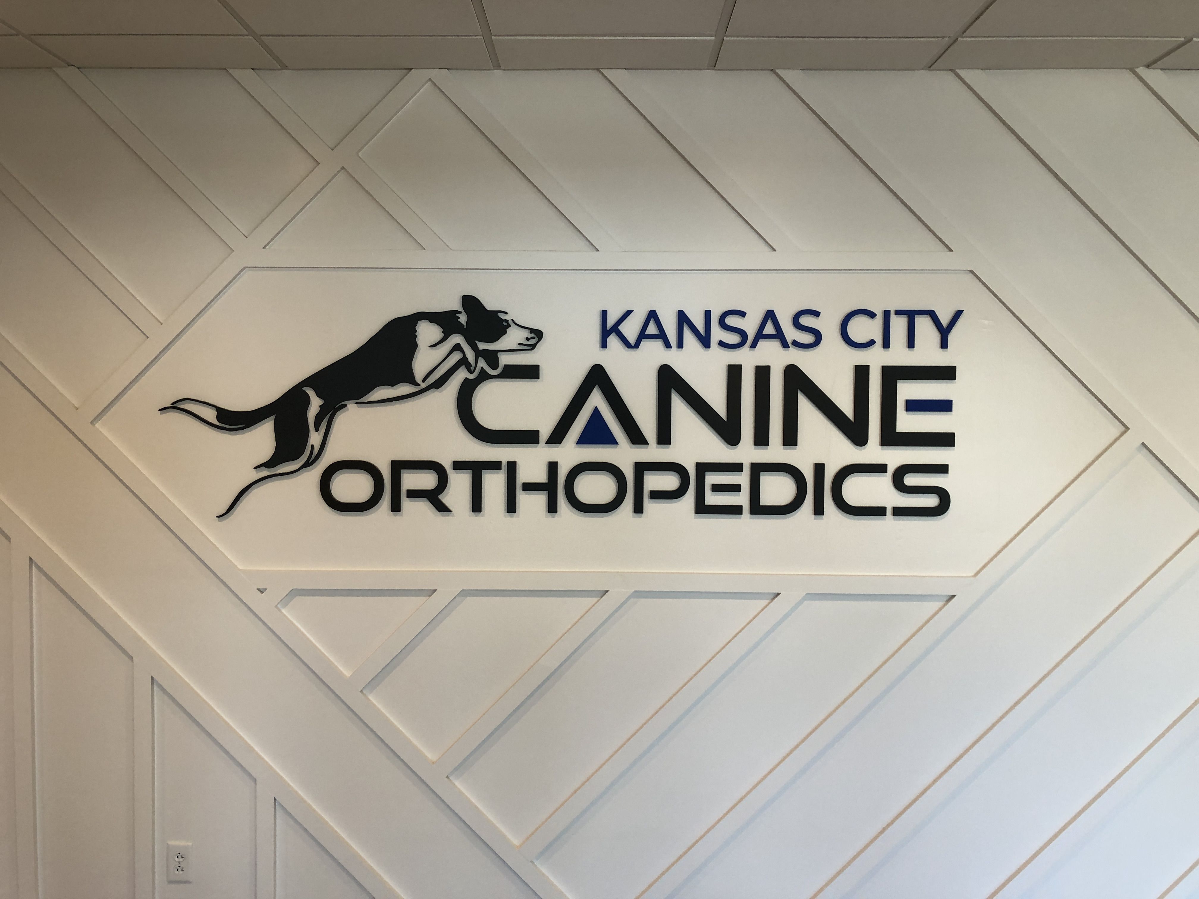 Project Spotlight - Kansas City Canine Orthopedics - Signage for New Location