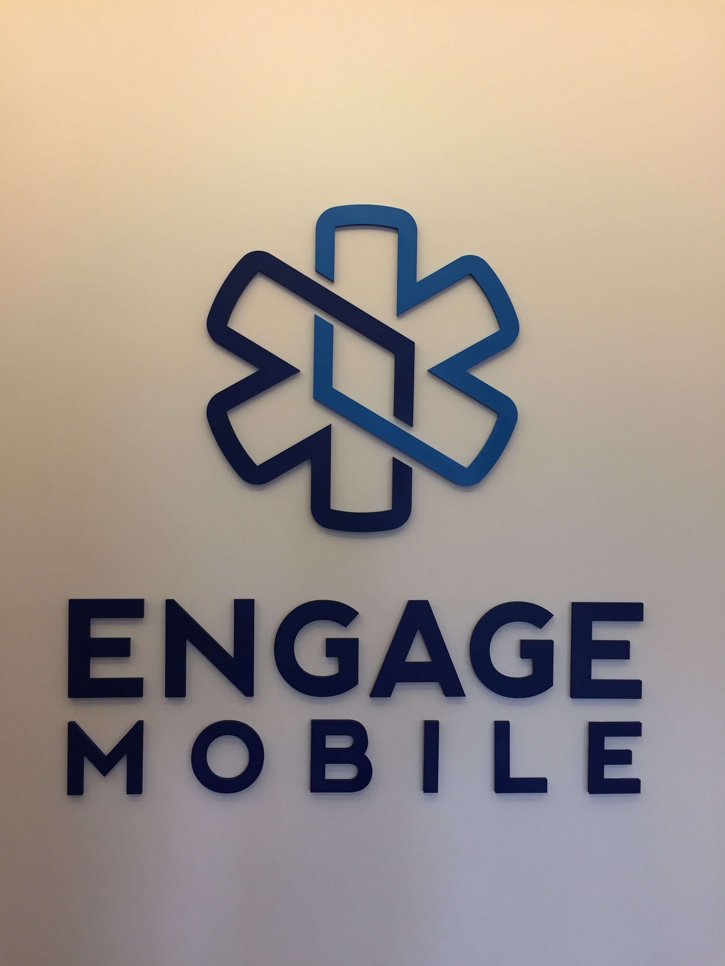 Custom Wall Graphics Bring Engage Mobile’s New Space to Life