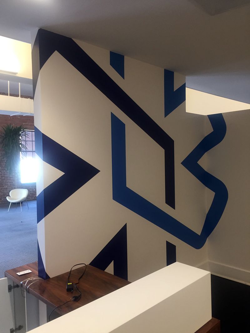 Interior Cut Vinyl Wall Graphic for Engage Mobile in Kansas City, Missouri