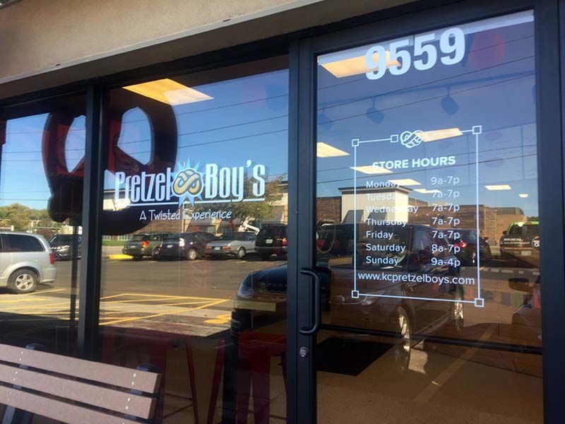 Window and Door Graphics for Pretzel Boy