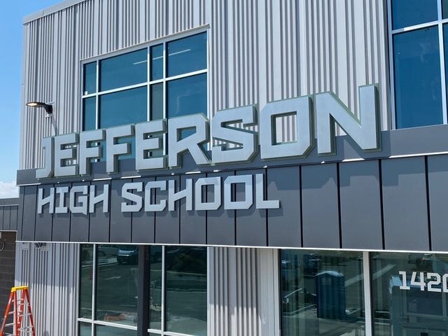 Main Exterior Dimensional Letter Sign