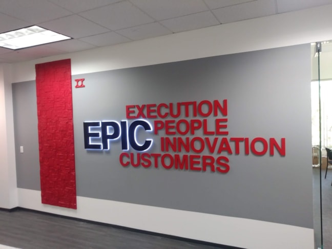 Edgelit and Backlit Signs