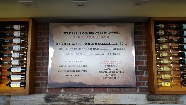 Menu Signs & Price List Signage