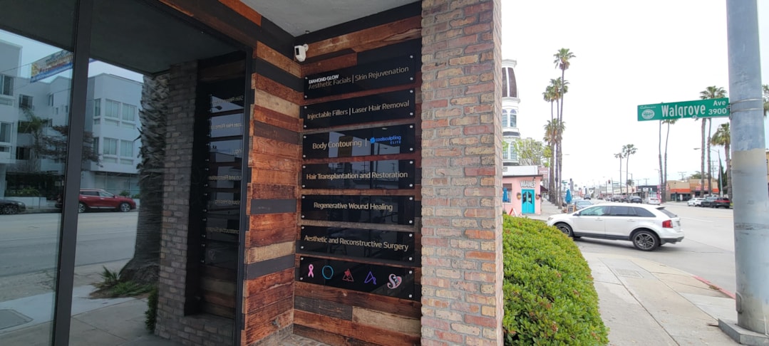 Directory and Wayfinding Signage