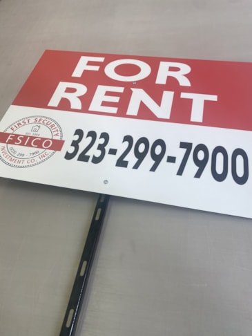 Sign Posts & Sign Hanging Accessories | Property Management
