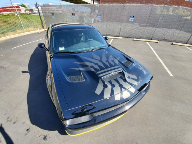 Company Logo for Hood of Car