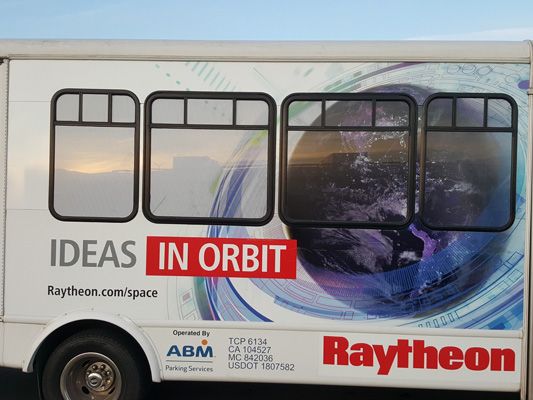 raytheon shuttle vehicle wrap avery digital print installation el segundo image360 uv lamination los angeles vinyl.jpg