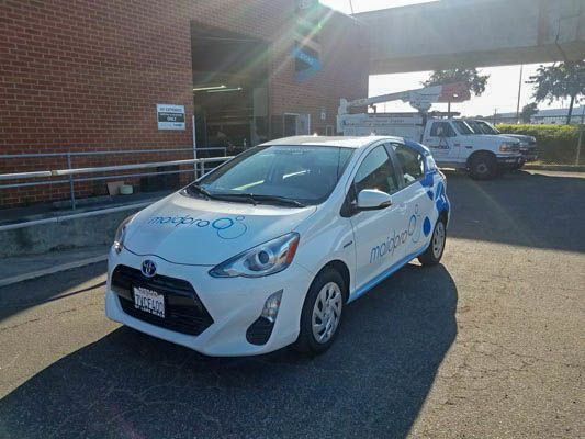 Maidpro car wrap vehicle print digital graphics decal installation partial