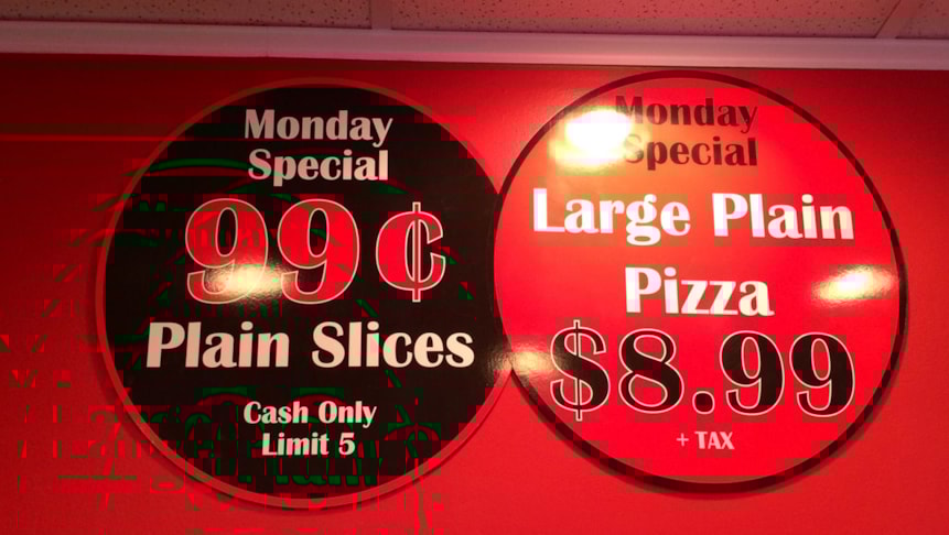 Menus & Restaurant Signage