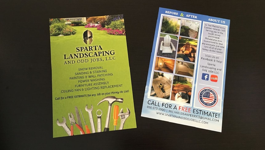 Postcards, Flyers & Door Hangers