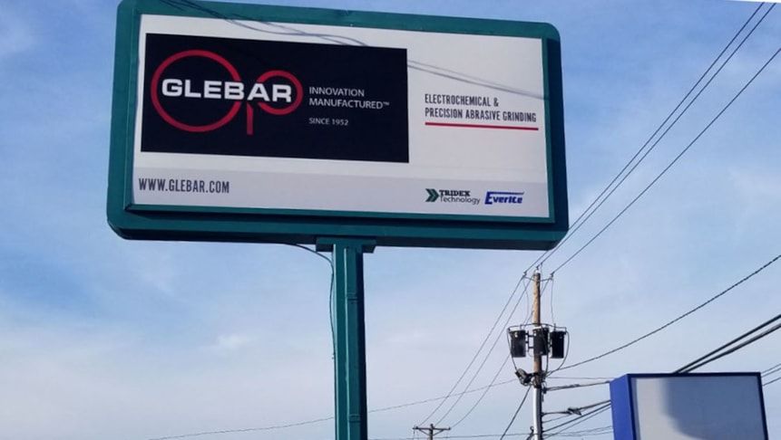 Pylon faces for Glebars lightbox at their new location.