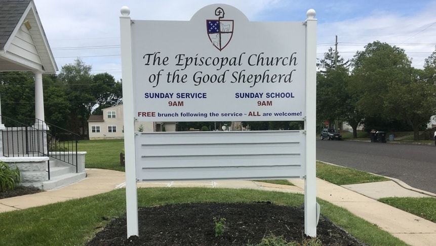 New letter track for Church of the Good Shepherd