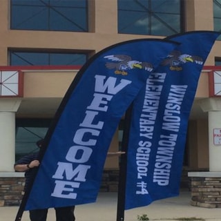 - Image360-Marlton-NJ-Feather-Banner-Winslow-Twp-Elem