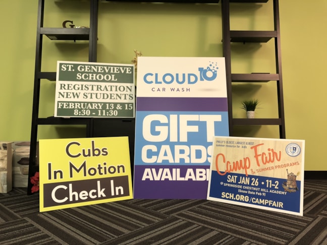 Yard Signs in [city]