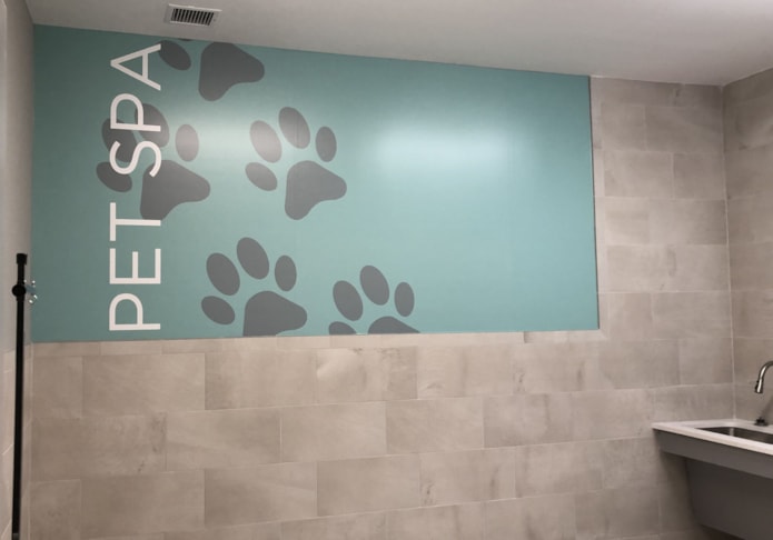 AVE Living | Wall Graphics on Tile