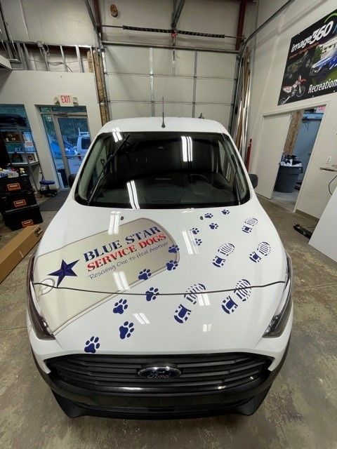 Custom printed vehicle graphics 
