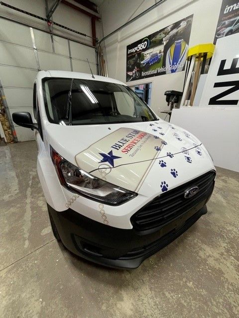 Custom printed vehicle graphics 