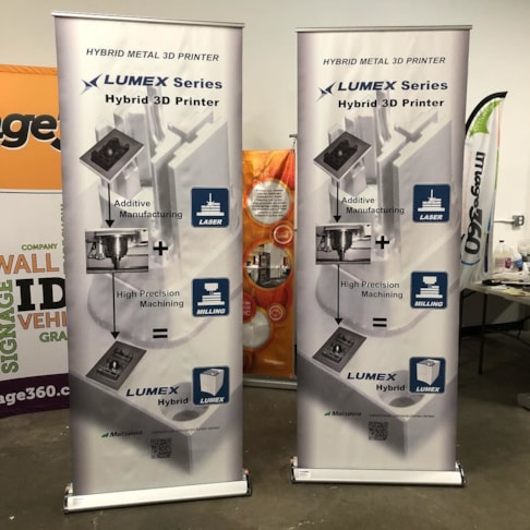 Fabric & Vinyl Indoor Banners