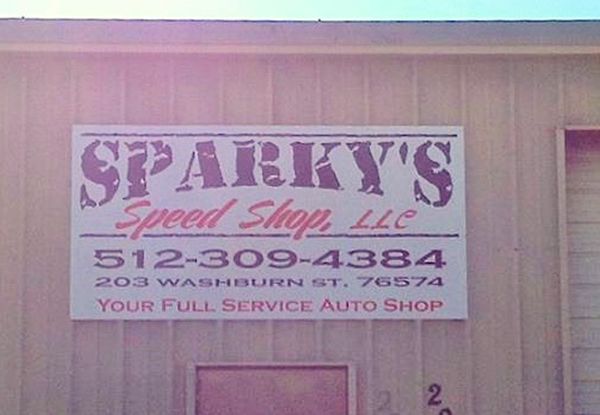  - Custom-Displays-Metal-Signage-Sparkys-Image360-RoundRock-TX