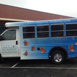 - Vehicle-Graphics-Full-Wrap-Emerson-Academy-Image360-RoundRock-TX