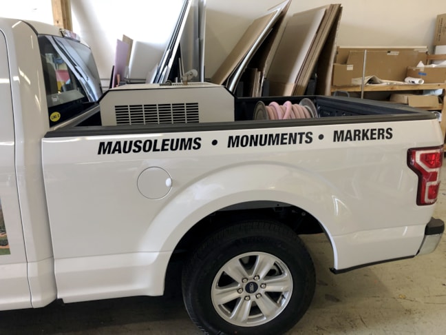 Vehicle Decals & Lettering