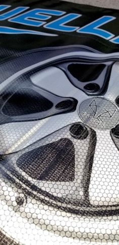 Reflective Vinyl Outdoor Banner