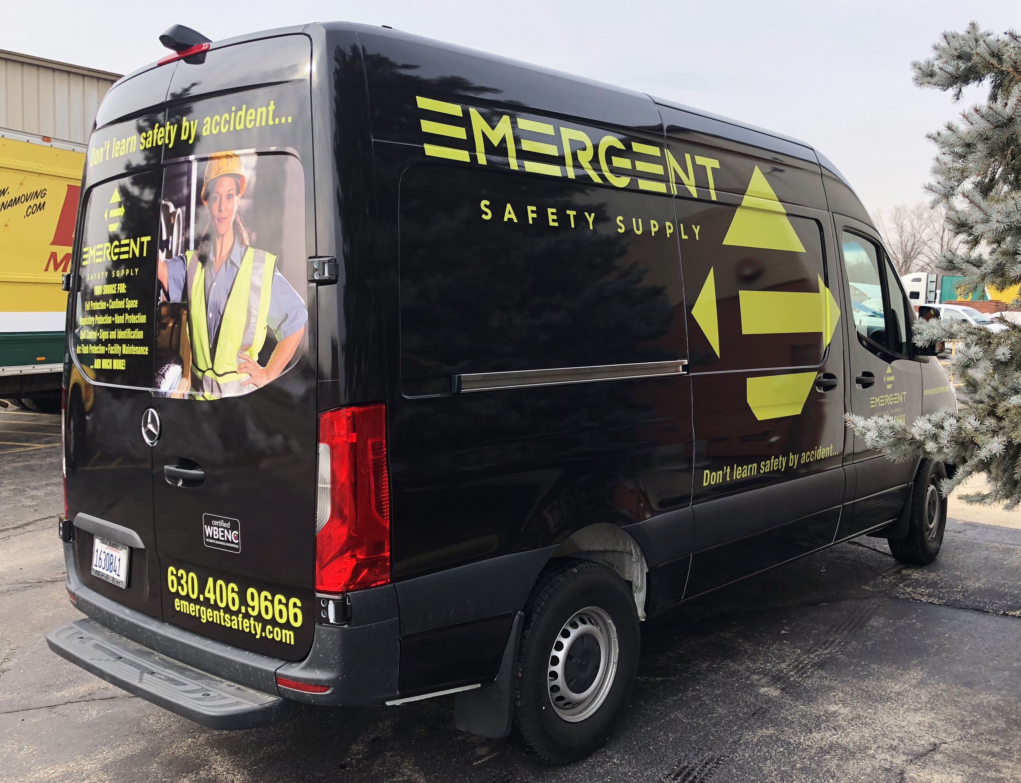 Full Vehicle Wrap for Emergent Safety Supply in Batavia, IL