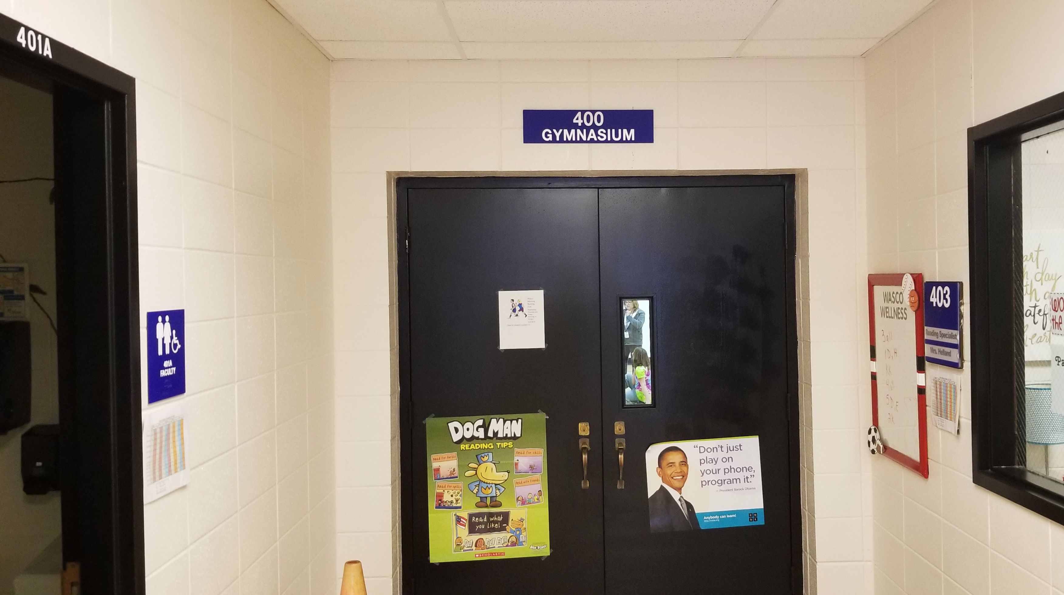 ADA & Disability Signage for Anderson Elementary school in St. Charles, IL 