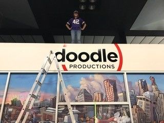New Storefront Graphics are a Hit for Doodle Productions