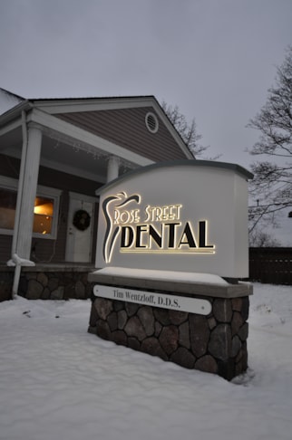 Monument Signs with Push Through Acrylic letters 