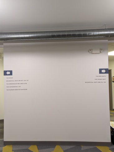 Directory and Wayfinding Signage