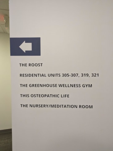 Directory and Wayfinding Signage