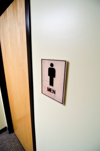 ADA Compliant Restroom Sign 