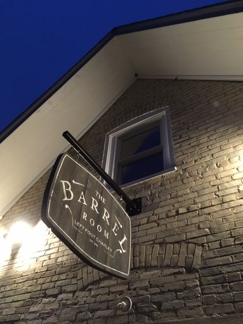 Custom Sandblasted Historic Sign for Left Foot Charley Winery