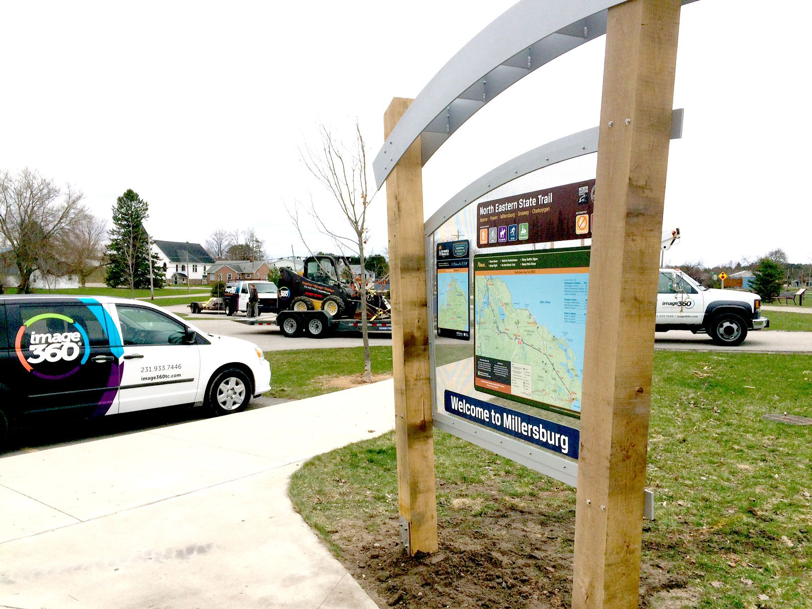 Enormous Undertaking of Trail Wayfinding Signage Project