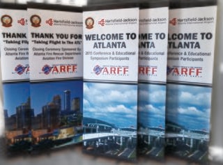 Retractable Banners for Hartsfield Jackson Int
