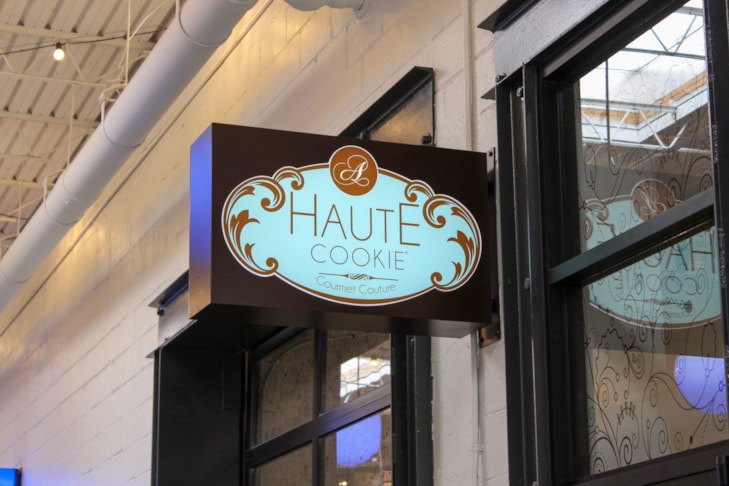 Light Box/Projection Sign | A Haute Cookie | Atlanta, GA