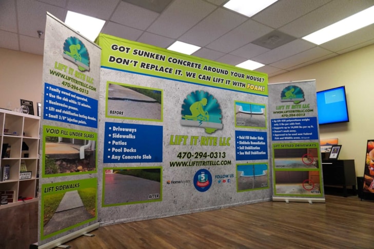 Fabric Display & Retractable Banners | Atlanta, GA | Lift It Rite 