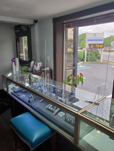 Acrylic Shield Guard | Jewelry Store | Tucker, GA | Rosenfeld Jewelry