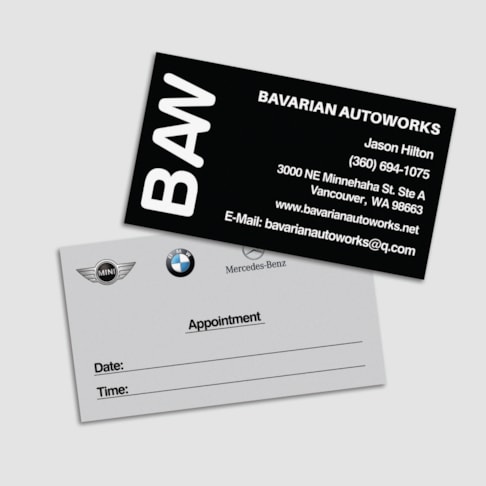 Business Cards, Letterhead & Stationery | Auto Dealerships & Repair