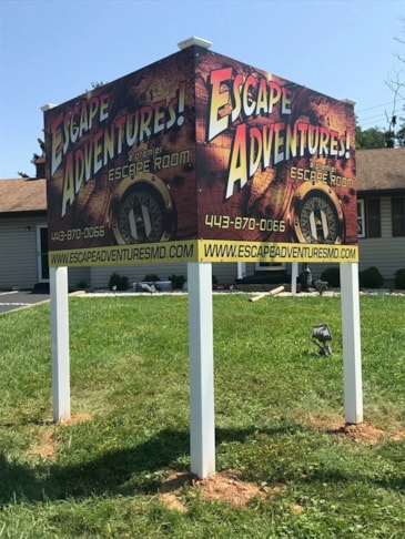 Post and Panel Signs i360 Westminster