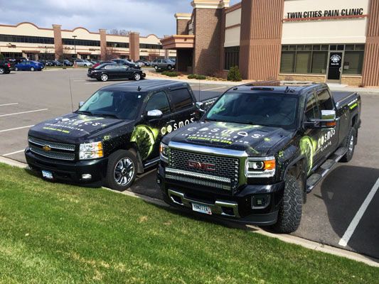 Image360 Woodbury Full Vehicle Wrap for Cosmos Brewing in Hugo, MN