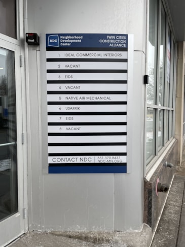 Directory and Wayfinding Signage | Property Management