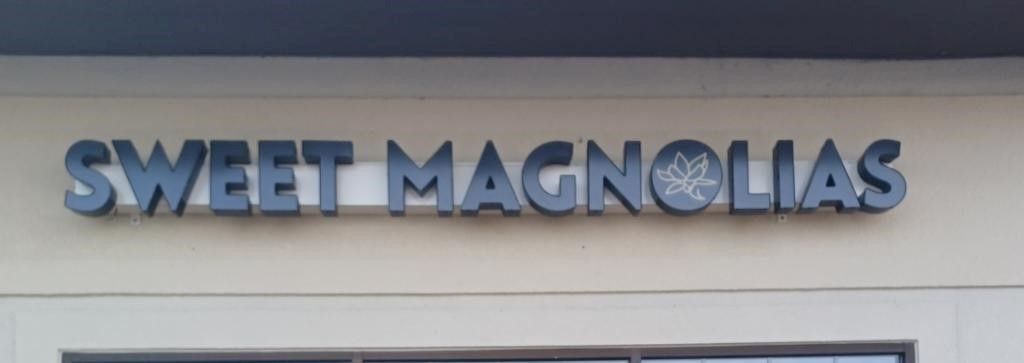 Illuminated Channel Letters on painted raceway