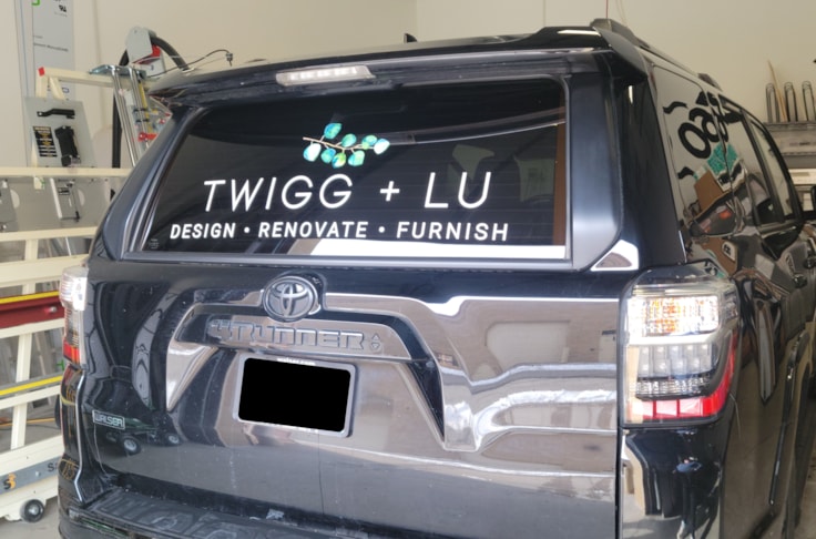 Vehicle Graphics & Lettering | Interior Designers & Architects