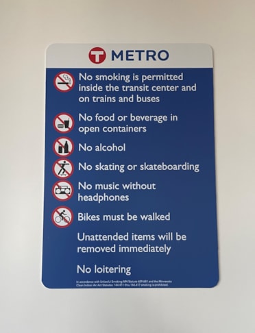 Safety & Regulatory Signs